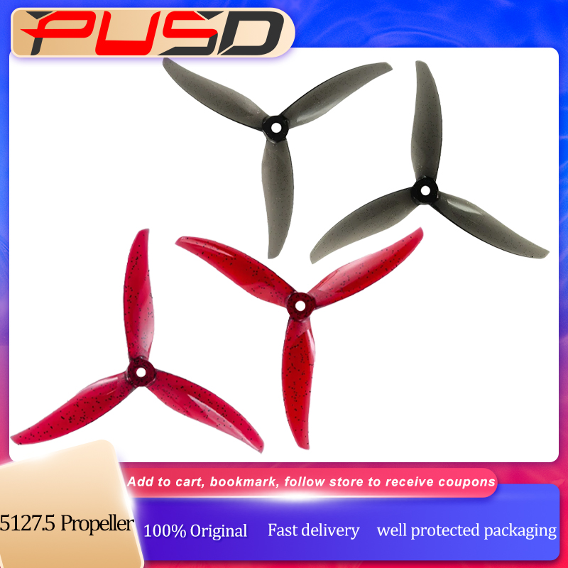 Drone Propeller - Gemfan Proxy 5127.5 10Pairs 10CW+10CCW 3-Blade