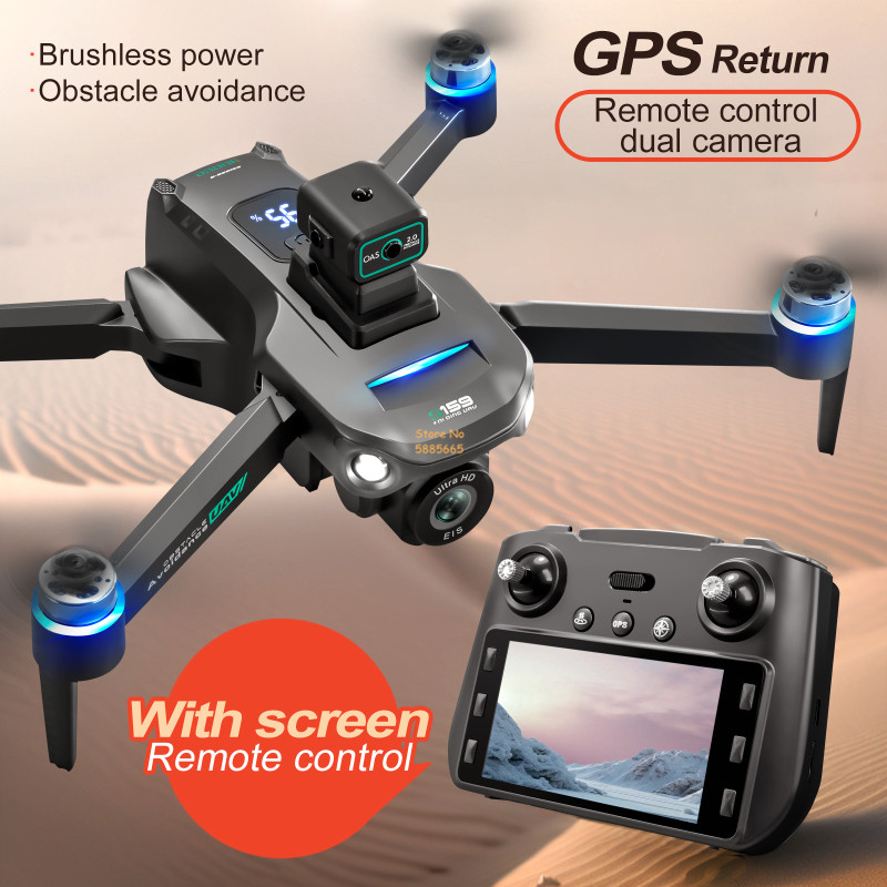 8K Dual Camera 5G WIFI FPV Rem - đánh giá và giá Drone Gps Module