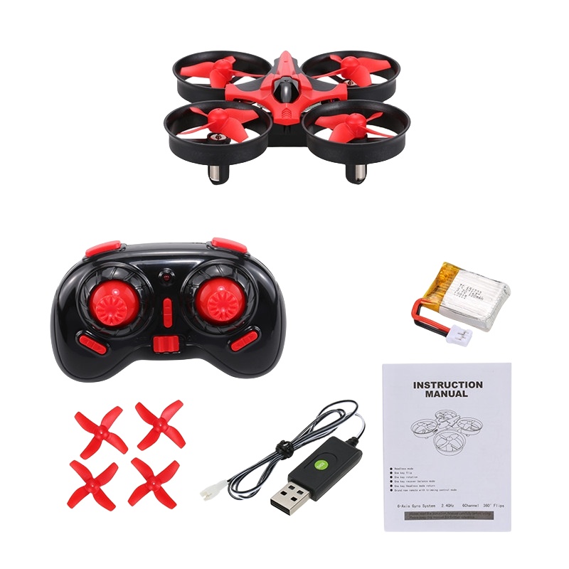 Mini 2.4G 4CH 4-Axis Gyro NH-0 - đánh giá và giá Eachine Drone E010