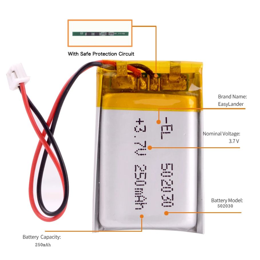 502030 402030 602030 3.7V 250m - đánh giá và giá Drone Led Light